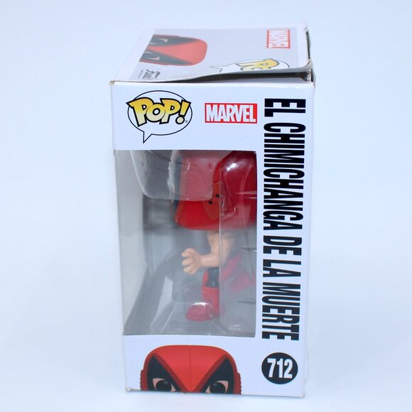 Funko POP Marvel: Lucha Libre El Chimichanga de la Muerte #712 Deadpool - Picture 2 of 5
